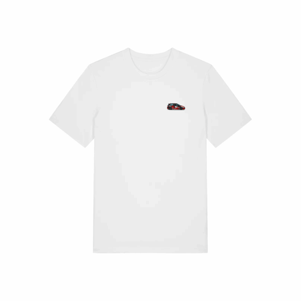 Fastlane Motorsports - White T-Shirt Race Car
